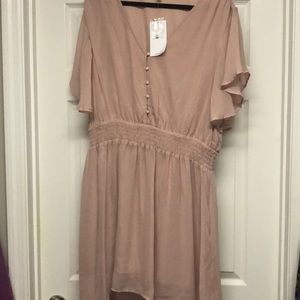 Lovely pink dress with lining